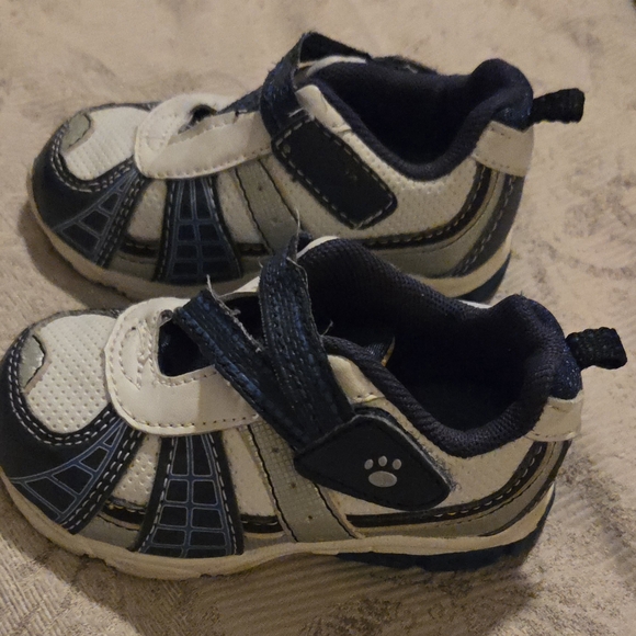 Garanimals Navy and White Kids Sneakers - Picture 2 of 2
